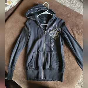 Bling Zip Up
